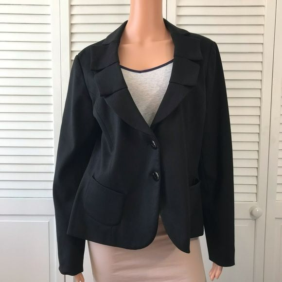 *NEW* SANDRO Sportswear Black Blazer Size Large