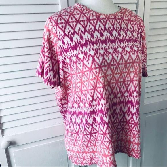 STUDIO WORKS Pink White The Studio Tee