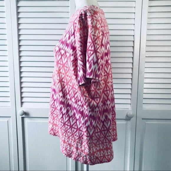 STUDIO WORKS Pink White The Studio Tee