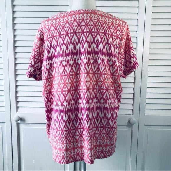 STUDIO WORKS Pink White The Studio Tee