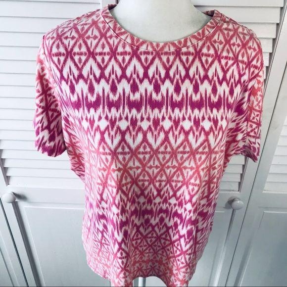 STUDIO WORKS Pink White The Studio Tee