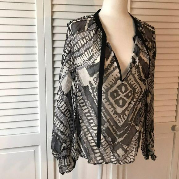 ADAM By Adam Lippes Sheer Blouse Size L