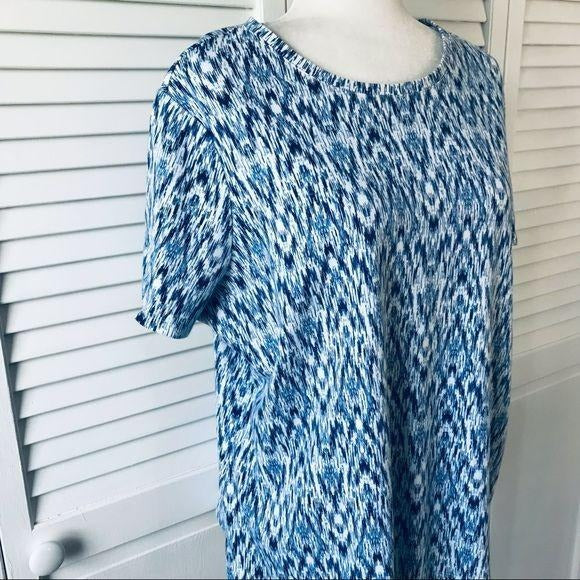 STUDIO WORKS Blue White The Studio Tee