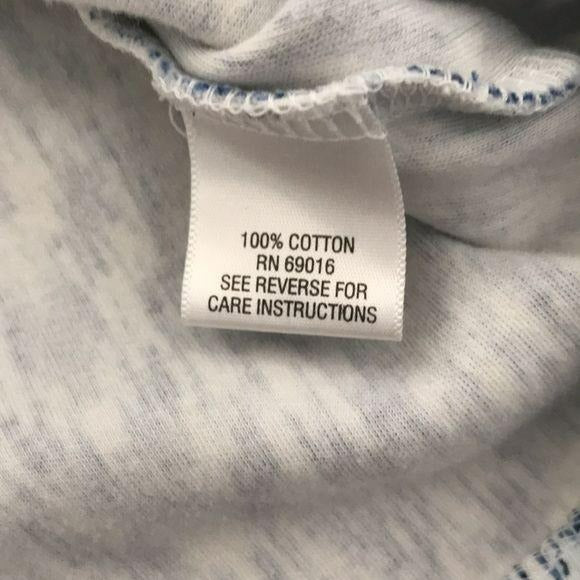 STUDIO WORKS Blue White The Studio Tee