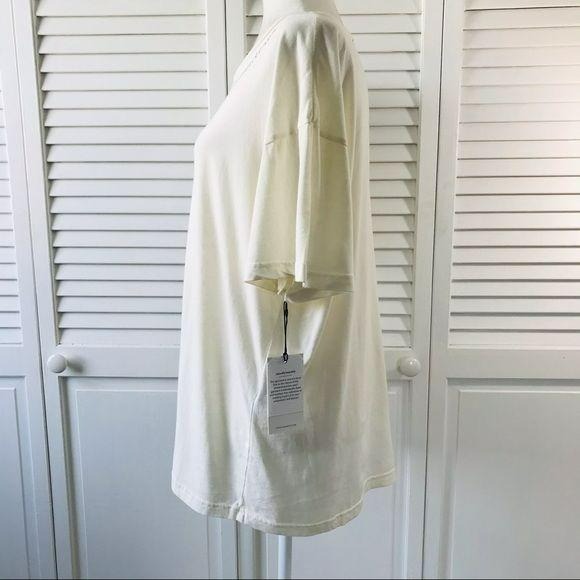 *NEW* 7 FOR ALL MANKIND Cream Shirt Size L