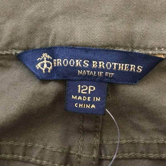*NEW* BROOKS BROTHERS Green Natalie Fit Pants