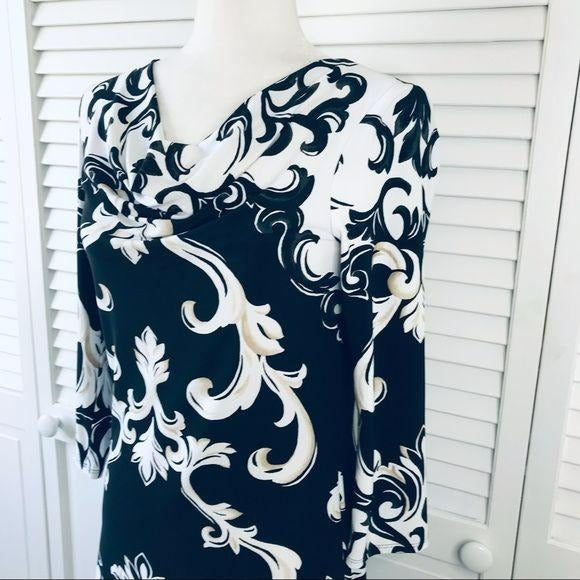 WHITE HOUSE BLACK MARKET Black Dress