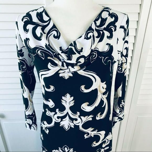 WHITE HOUSE BLACK MARKET Black Dress