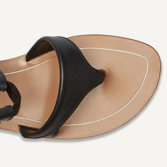 SARAH FLINT Black Grear Sandals