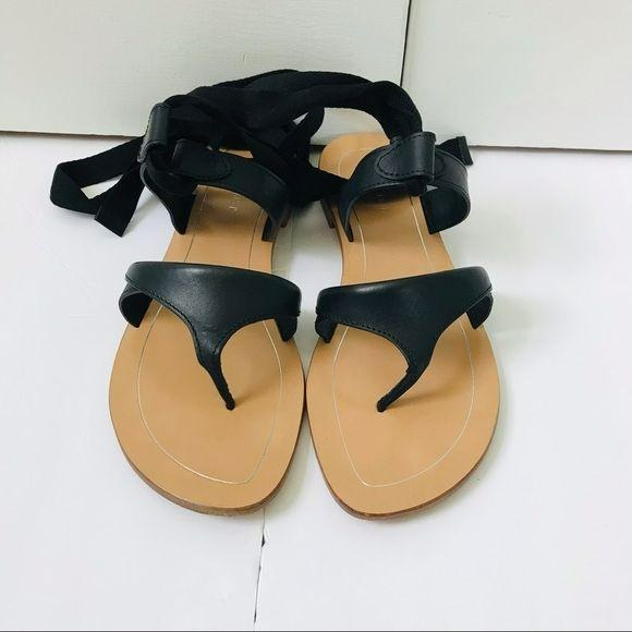 SARAH FLINT Black Grear Sandals