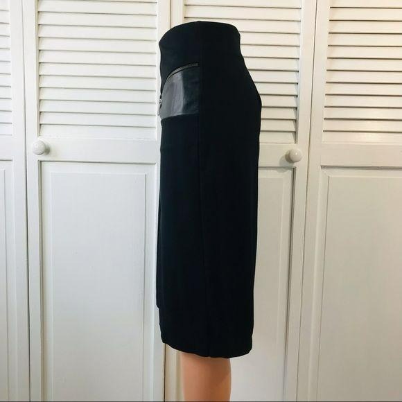 CARMEN MARC VALVO Black Pencil Skirt