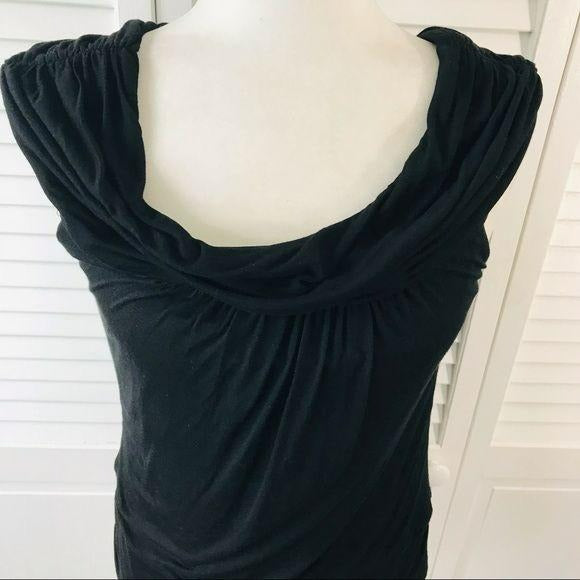 *NEW* WHITE HOUSE BLACK MARKET Black Sleeveless Top