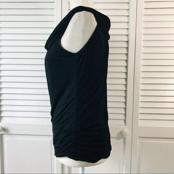 *NEW* WHITE HOUSE BLACK MARKET Black Sleeveless Top