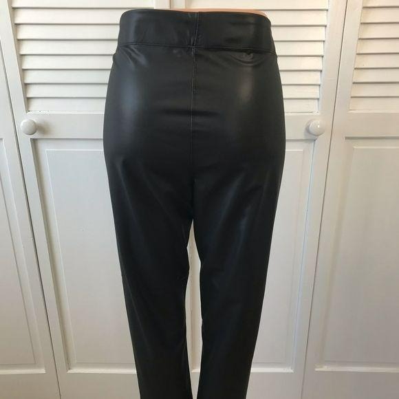 *NEW* MAX STUDIO Faux Leather Leggings Size XL