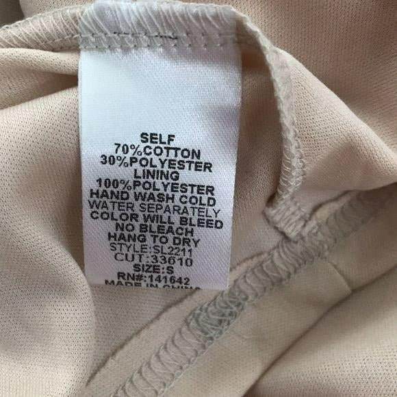 *NEW* SHE + SKY Beige Floral Print Cami Dress Size S