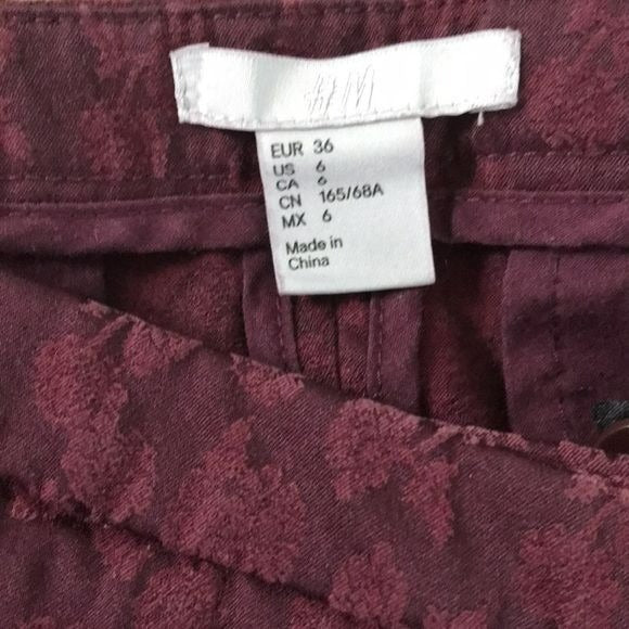 H&M Purple Pants Size 6