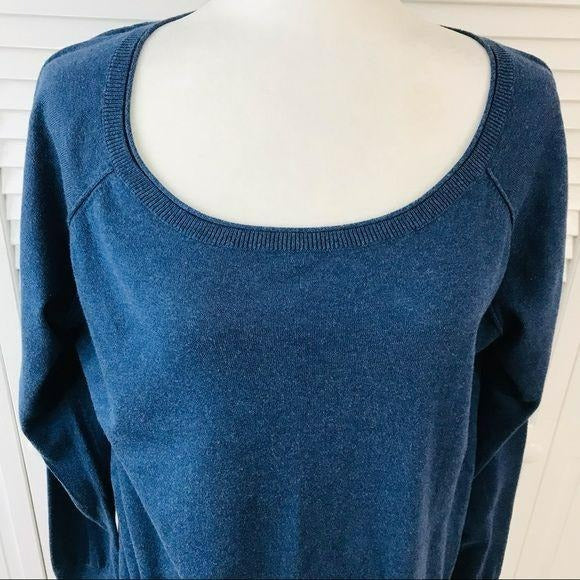 A.N.A. Blue Crew Neck Sweater