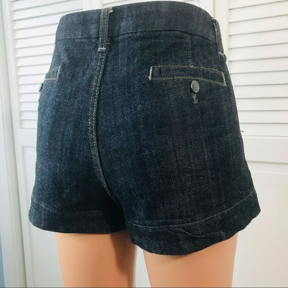 AMERICAN RAG CIE Dark Blue Jean Shorts Size 9