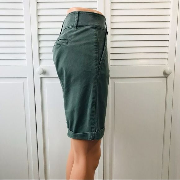 LOFT Green Shorts Size 2