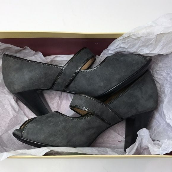 SOFFT Charcoal Genie Suede Pumps Size 9W