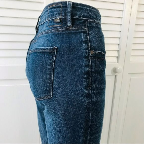 JAG JEANS Blue Mid Rise Slim Leg Jeans Size 8