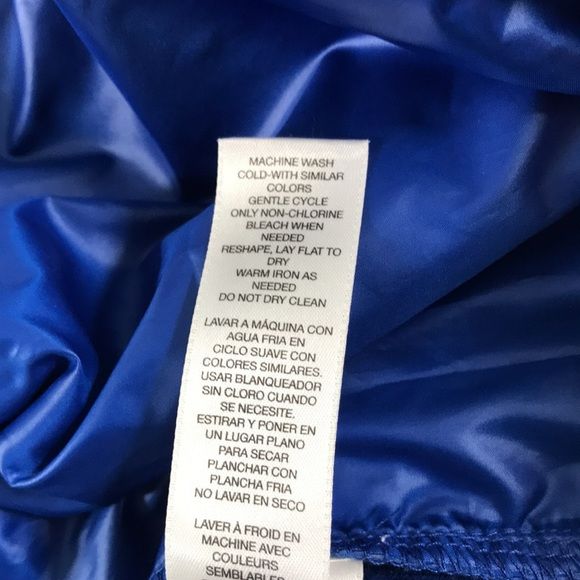 CHICO’S Royal Blue Lightweight Quilted Jacket Size XL