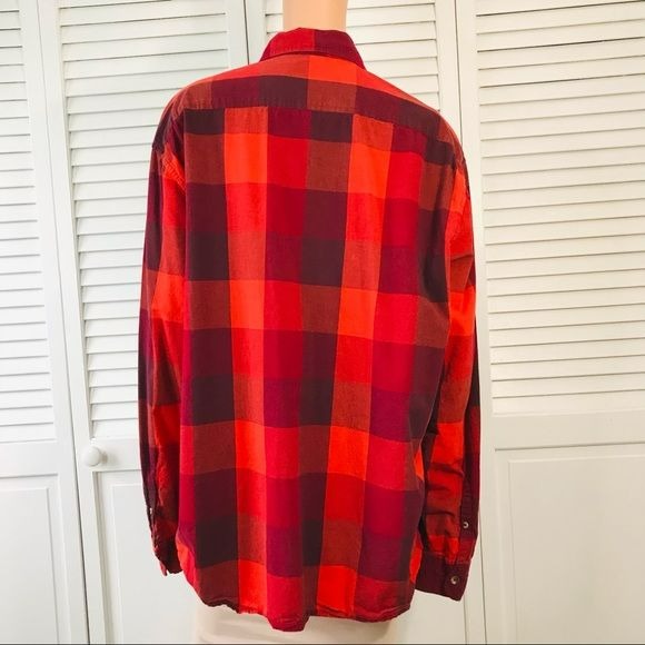 RUFF HEWN Button Down Plaid Shirt