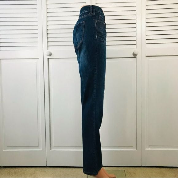 NEW YORK & COMPANY Blue Low Rise Bootcut Jeans