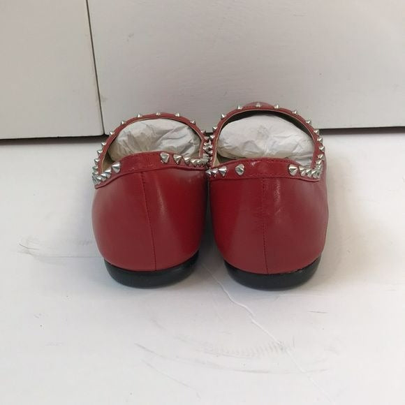 NINE WEST Red Raffi Flats Size 9M