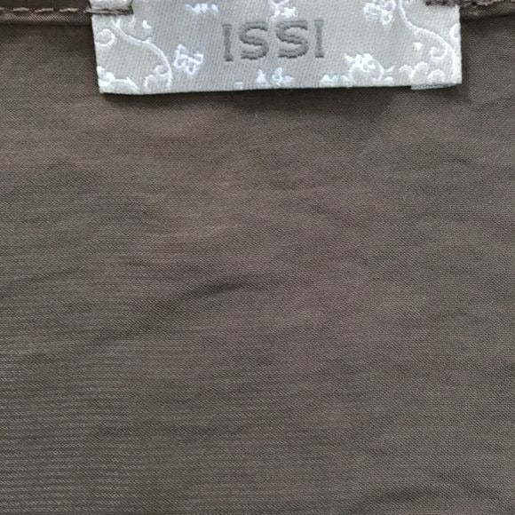 ISSI Brown Sleeveless Blouse