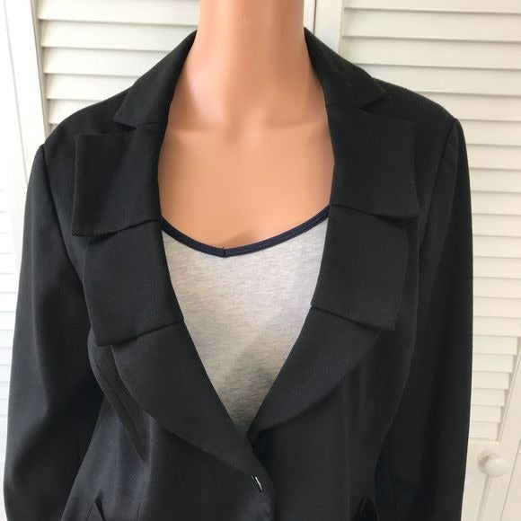 *NEW* SANDRO Sportswear Black Blazer Size Large