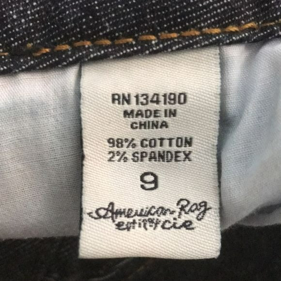 AMERICAN RAG CIE Dark Blue Jean Shorts Size 9