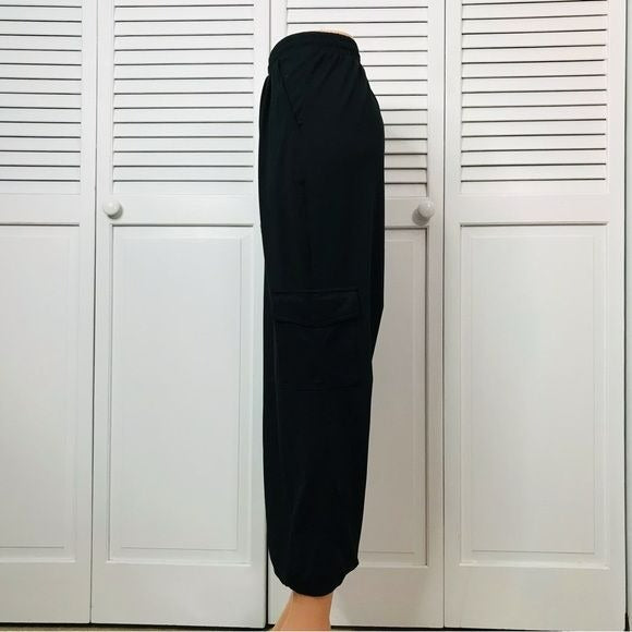 NANETTE By Nanette Lepore Black High Waist Cropped Pants Size XL