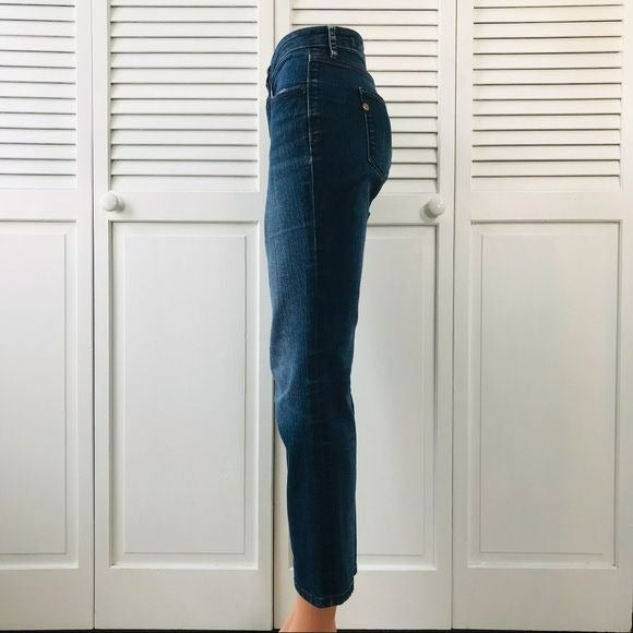 JAG JEANS Blue Mid Rise Slim Leg Jeans Size 8