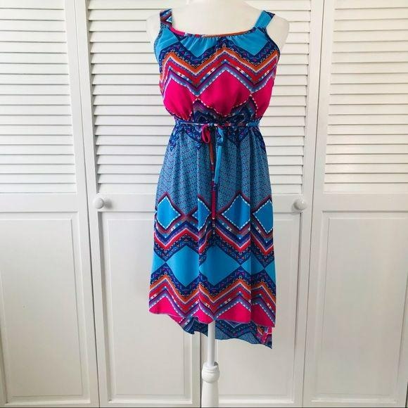 PAPER DOLL Colorful High-Low Dress Size 16