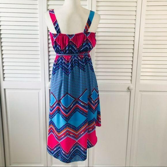 PAPER DOLL Colorful High-Low Dress Size 16