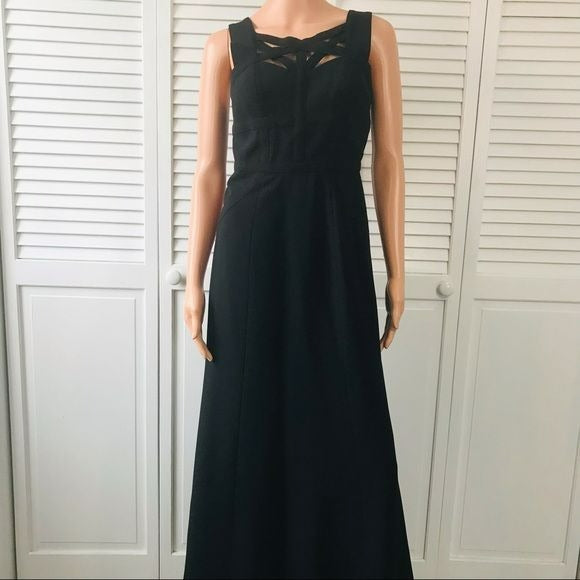 BCBGMAXAZRIA Black Valerie Evening Gown