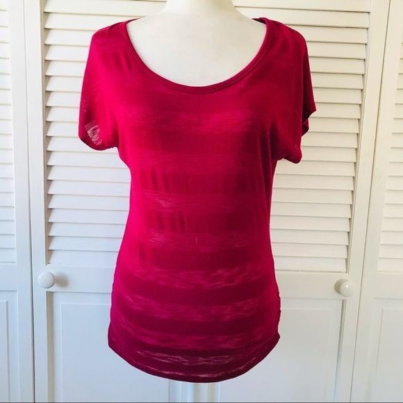 *NEW* MAURICES Scoop Neck Short Sleeve Shirt Size S