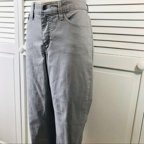 LEE Gray Lower On The Waist Jean Shorts Size 12