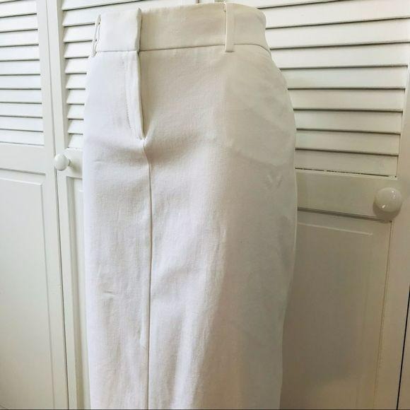 *NEW* VERONICA BEARD White Deena Patch Skirt Size 12