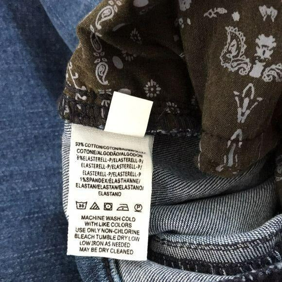 WE THE FREE High-Rise Lace-Up Flare Jeans