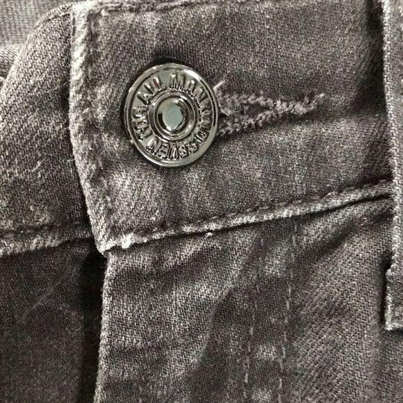 7 FOR ALL MANKIND Black Bootcut Jeans Size 25