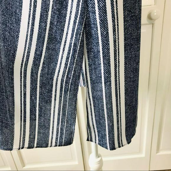 ALFANI Printed Striped Tunic Shirt Size 4