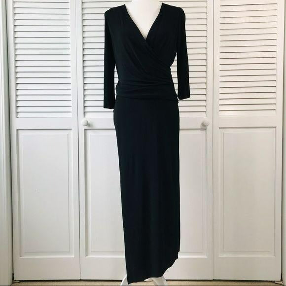 *NEW* ELIE TAHARI Black Lillie Dress Size 8