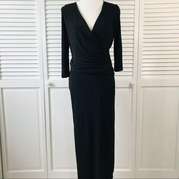 *NEW* ELIE TAHARI Black Lillie Dress Size 8