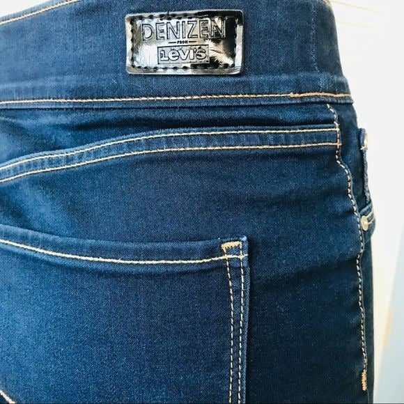 LEVI’S Blue Denizen Pull-On Crop Jeans Size 16