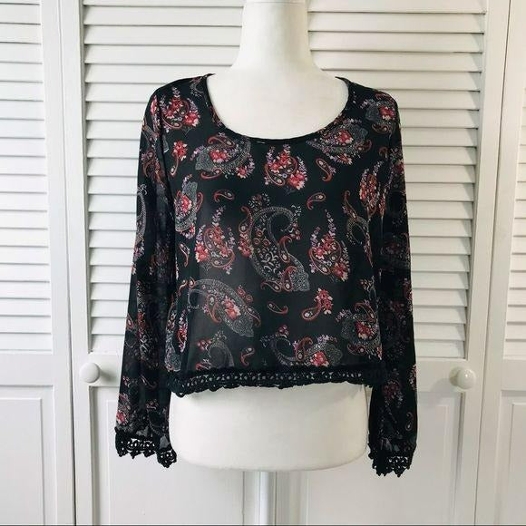 DON’T ASK WHY Polyester Blouse One Size