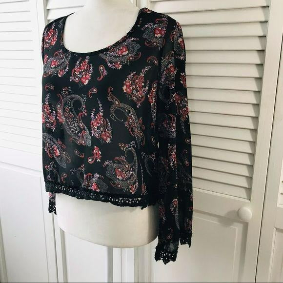 DON’T ASK WHY Polyester Blouse One Size