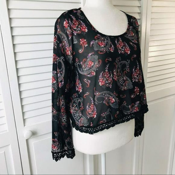 DON’T ASK WHY Polyester Blouse One Size
