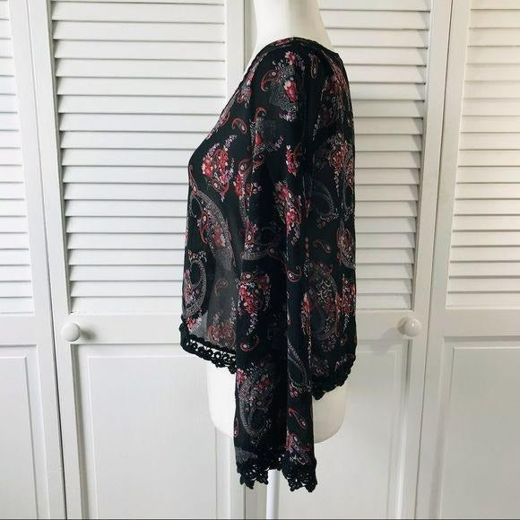 DON’T ASK WHY Polyester Blouse One Size